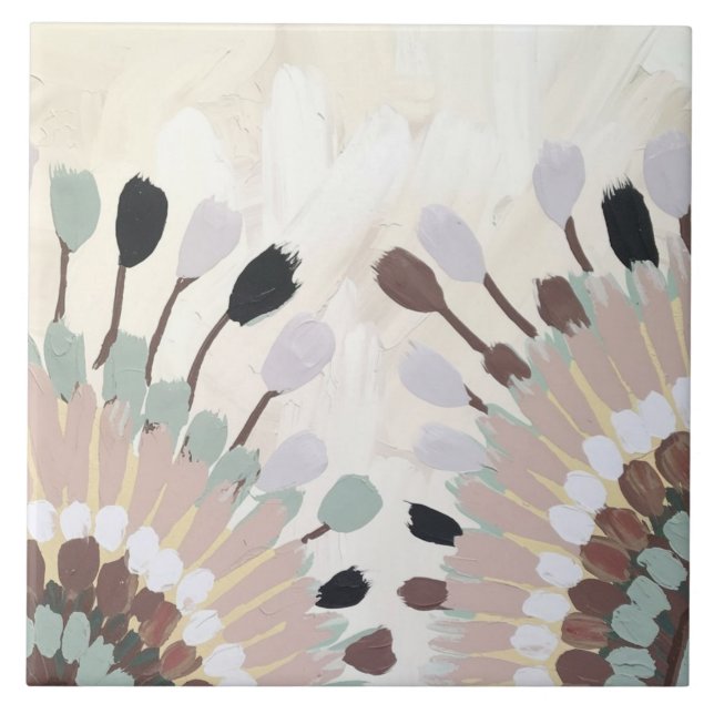 Abstrakt Kakelplatta (Framsidan)