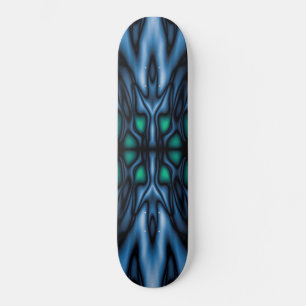 Abstrakt kaleidoscope mönster skateboard bräda 20 cm