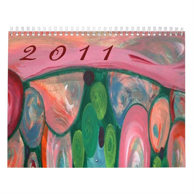 Abstrakt kalender 2011 (Omslag)