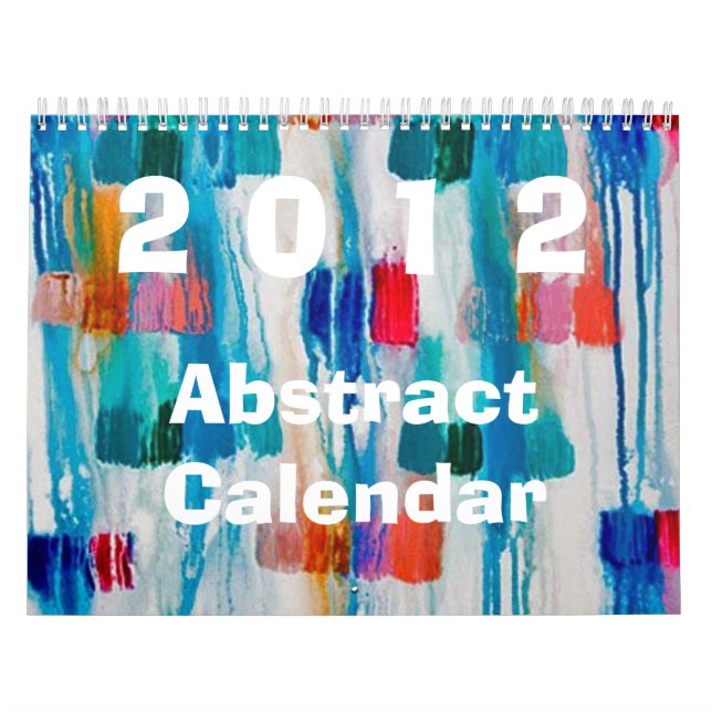 Abstrakt kalender 2012 (Omslag)
