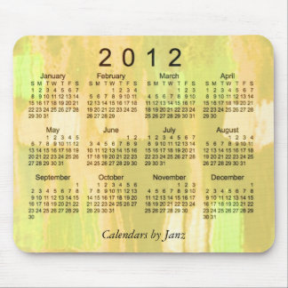 Abstrakt kalender 2012 musmatta