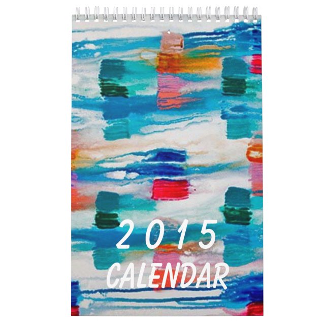 Abstrakt kalender 2015 (Omslag)