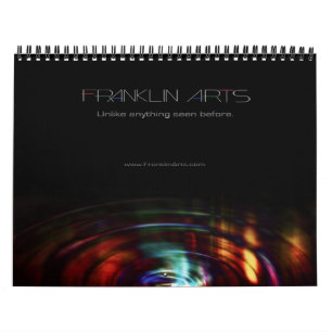 Abstrakt kalender för konst 2014
