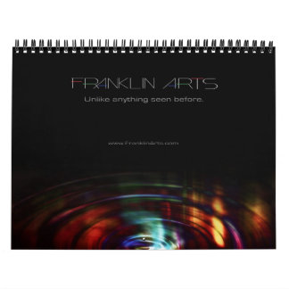 Abstrakt kalender för konst 2014