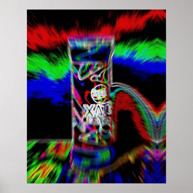 Abstrakt kan poster (Framsidan)