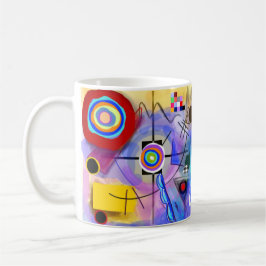Abstrakt Kandinsky inspirerad mugg