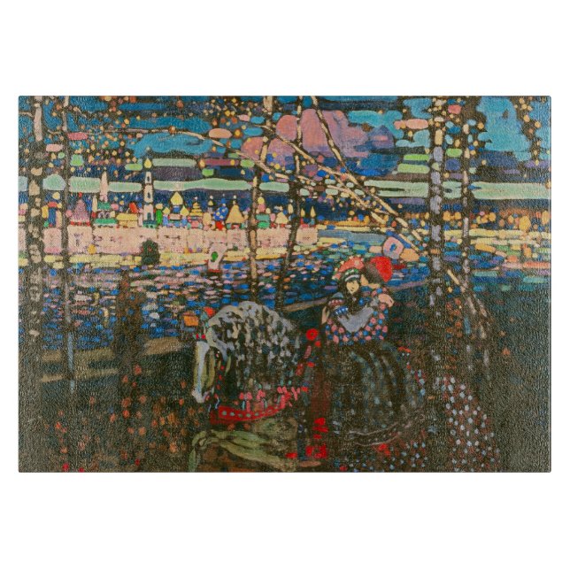 Abstrakt Kandinsky Riding lite färgstark (Framsidan)