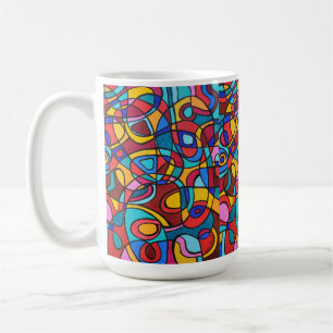 Abstrakt Kärlek Kaffemugg