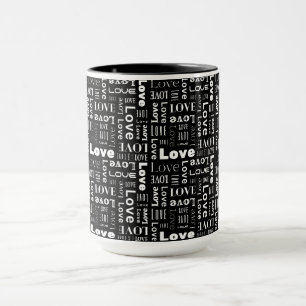 Abstrakt Kärleksmugg Mugg