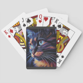 Abstrakt Katt Casinokort