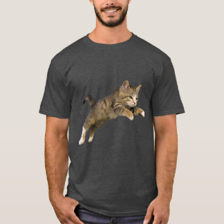 Abstrakt Katt för blad T-shirt