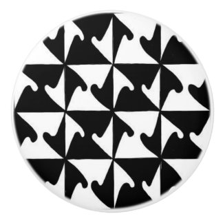 Abstrakt keramisk knopp #1