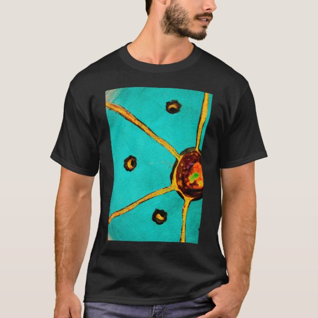 abstrakt keramisk skjorta för t shirt (Framsida)