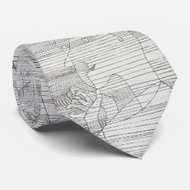 Abstrakt Klee – minimalistiska linjer Slips