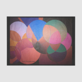 Abstrakt klippning för silkespapperpapperssvart