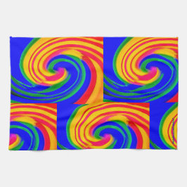 Abstrakt Kökshandduk