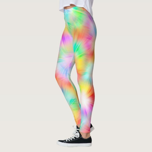 Abstrakt konst 107 Leggings (Vänster)