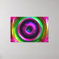 Abstrakt konst 113 Wrapped Canvas-alternativ