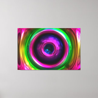 Abstrakt konst 113 Wrapped Canvas-alternativ Canvastryck