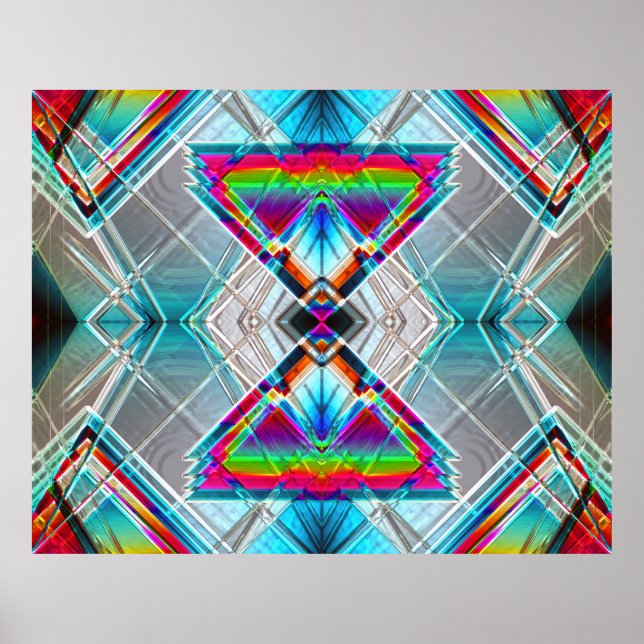 Abstrakt konst 152 poster (Framsidan)