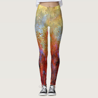 Abstrakt konst 154 Leggings