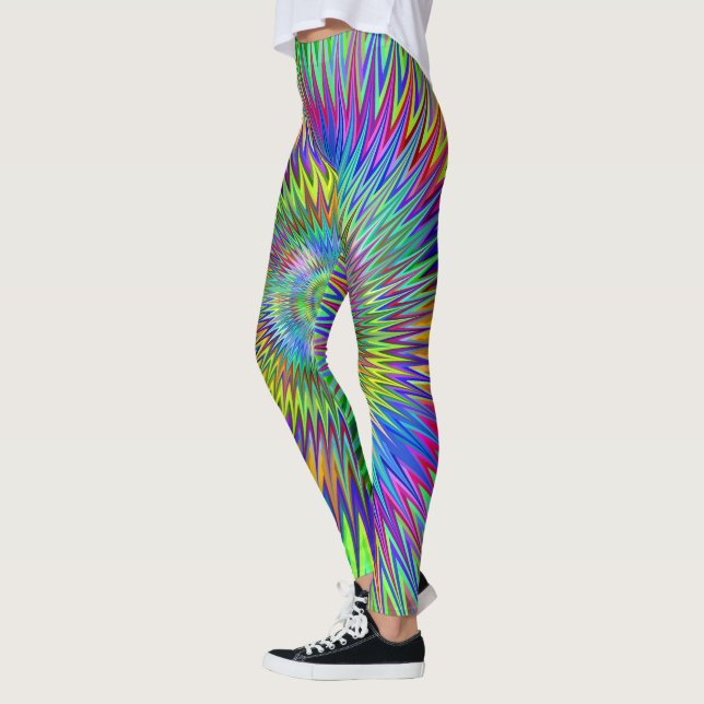 Abstrakt konst 157 Leggings (Vänster)