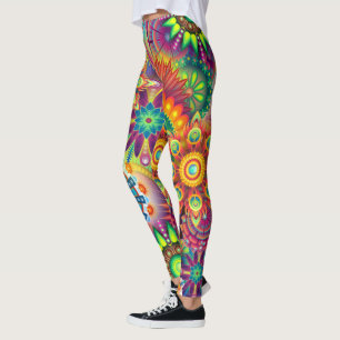 Abstrakt konst 163 Leggings