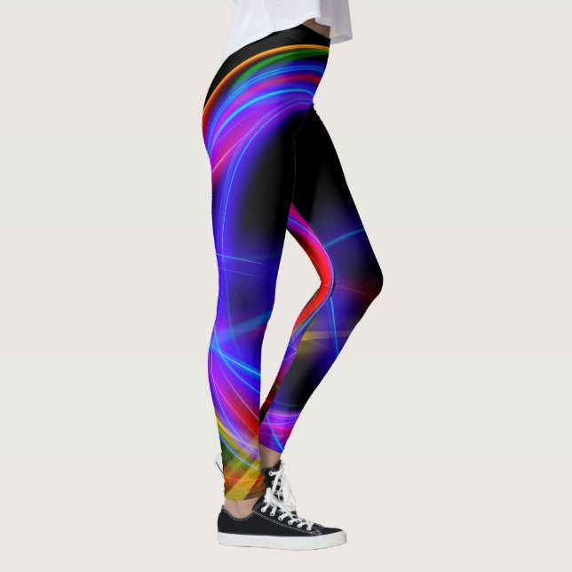 Abstrakt konst 170 Leggings (Höger)