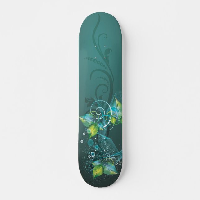 Abstrakt konst 24 Skateboard (Framsida)