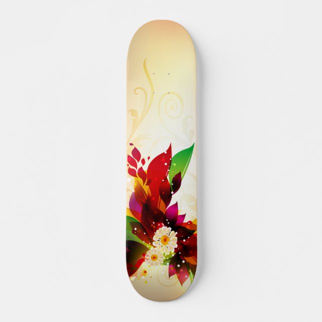 Abstrakt Konst 25 Skateboard Bräda 19,5 Cm (Framsida)