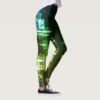 Abstrakt konst 32 leggings