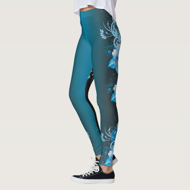 Abstrakt konst 44 Leggings (Vänster)