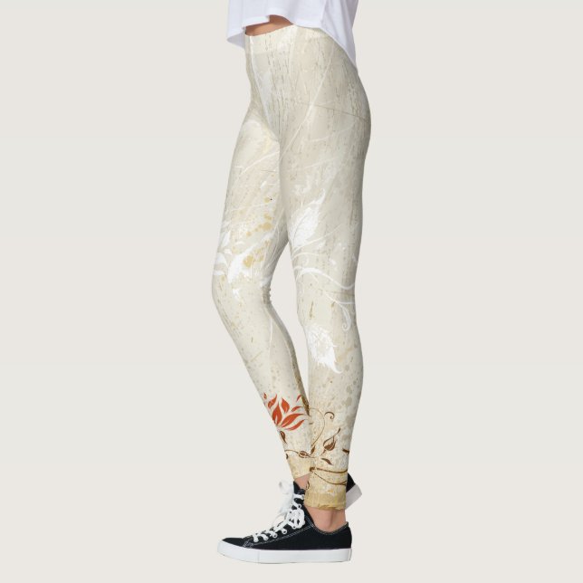 Abstrakt konst 50 alternativ Leggings (Vänster)