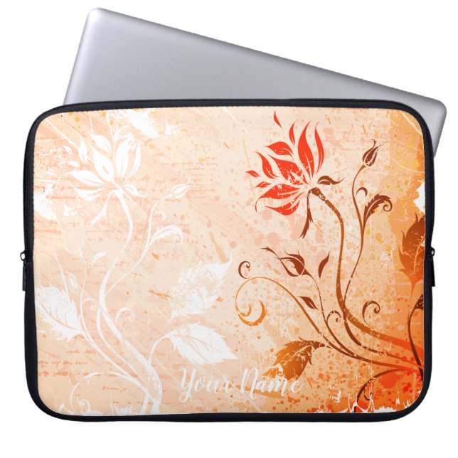 Abstrakt konst 50R1 Laptopfodral Laptop Sleeve (Framsidan)