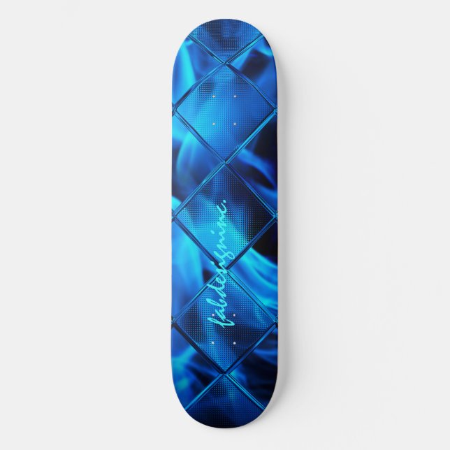 Abstrakt konst 62 Skateboardar Mini Skateboard Bräda 18,7 Cm (Framsida)