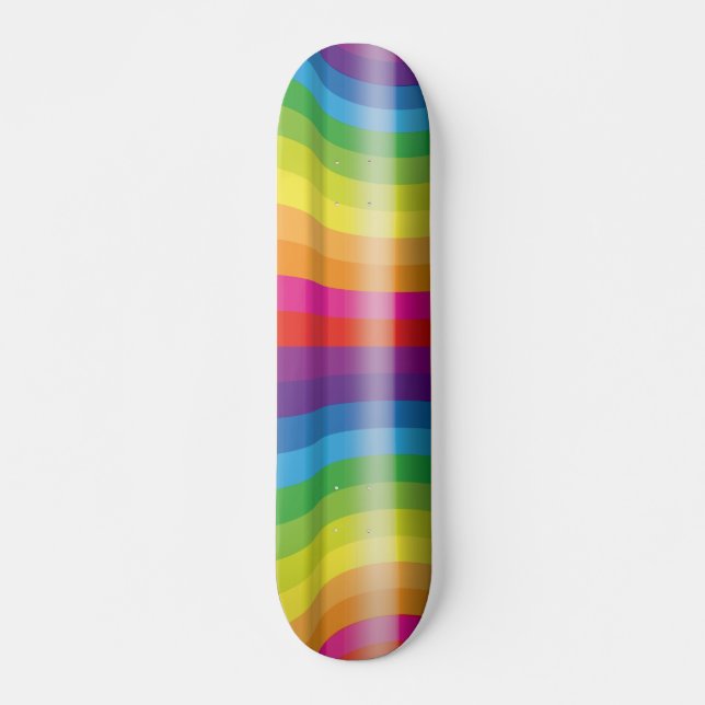 Abstrakt konst 6 Skateboard (Framsida)