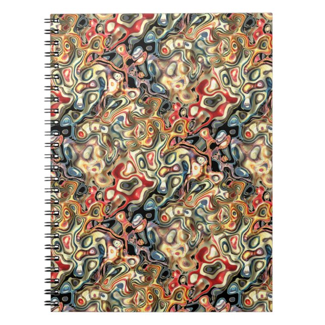 Abstrakt konst anteckningsbok (Framsidan)