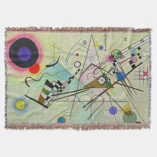 Abstrakt konst av Paul Klee Filt