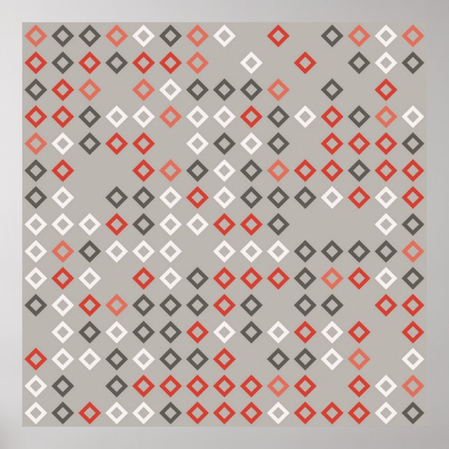 Abstrakt, konst, bakgrund och  för geometrisk möns poster (Framsidan)