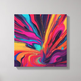 Abstrakt konst canvastryck