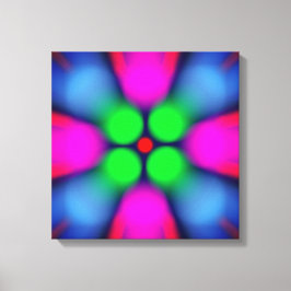 Abstrakt konst canvastryck