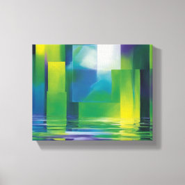 Abstrakt konst canvastryck