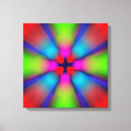 Abstrakt konst canvastryck