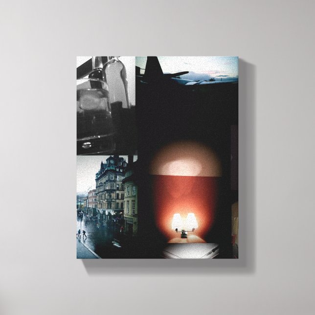 Abstrakt konst canvastryck (Framsida)