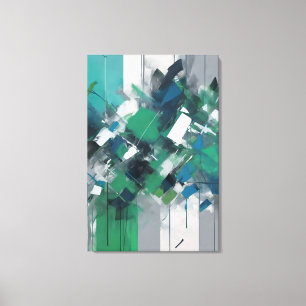 abstrakt konst canvastryck