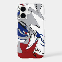 Abstrakt konst design telefonfodral