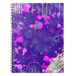 Abstrakt konst: det kreativa sinnet anteckningsbok