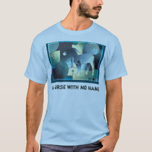 Abstrakt KONST - EN HÄST - slösa sanden Tee Shirt