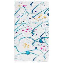 Abstrakt konst, färgad tropiska grunt hav vinkarar