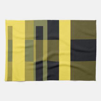 Abstrakt konst färglös mönster Kitchen Towel Kökshandduk